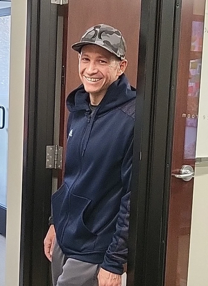 Brian McClement, 2023 men's champion of the Quarter Mile Fitness Challenge
